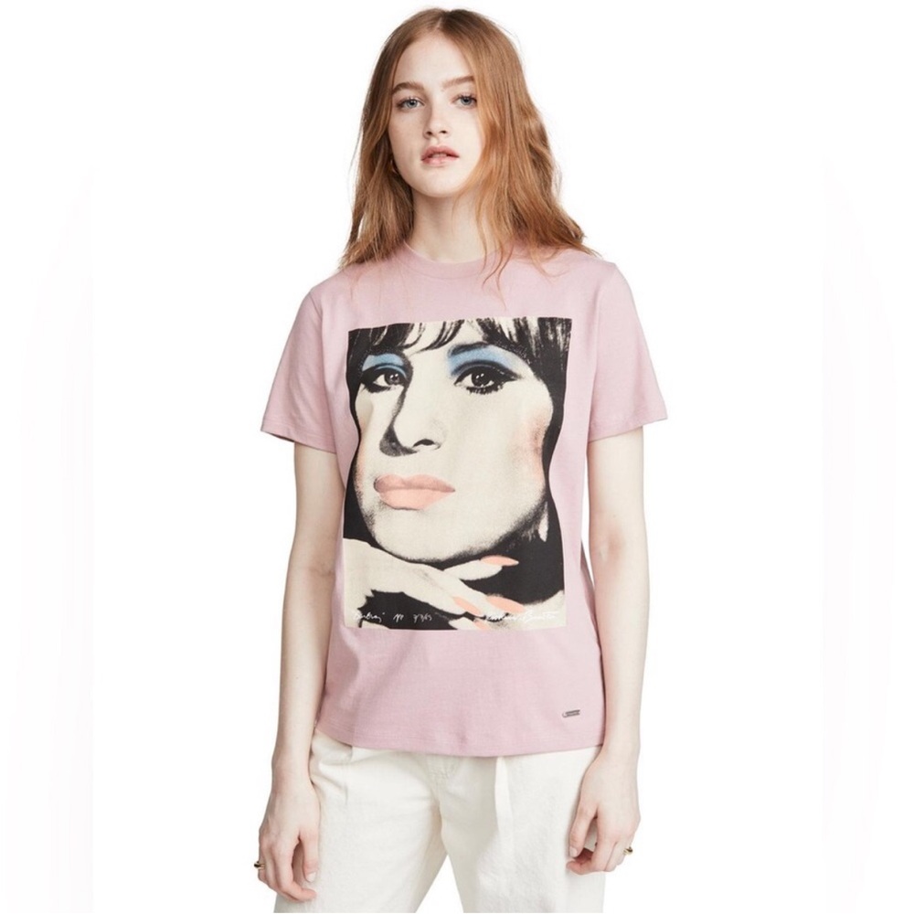 Coach X Richard Bernstein T Shirt With Barbra Streisand, Limited Edition